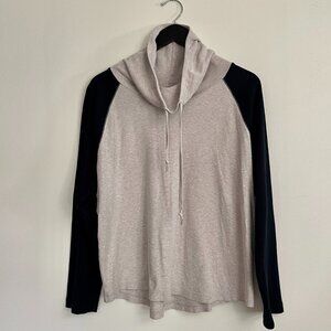 American Living Raglan Long Sleeve Pullover Cowl Neck Shirt, Size XL